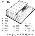 z1007 Slatina - hangár